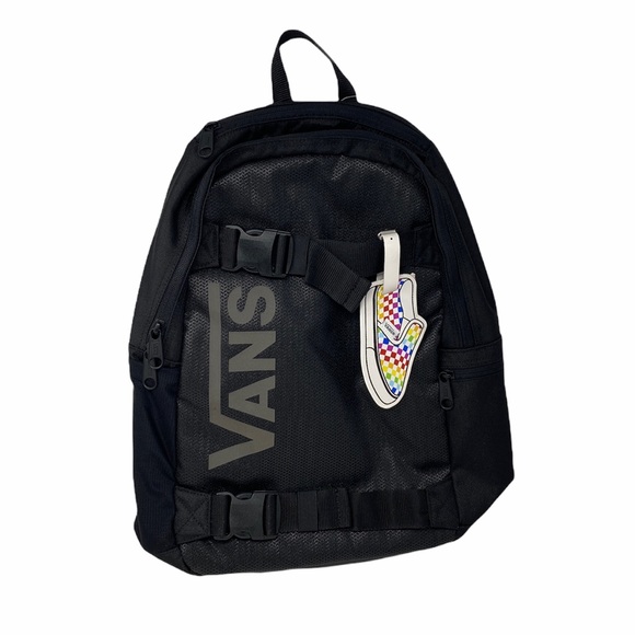 Vans Family Check Bag Luggage Tag Multi Pride - Picture 2 of 9